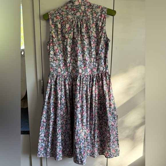 The Shirt by Rochelle Sleeveless Behrens Floral Shirt Dress, msrp $195, S - Picture 6 of 16